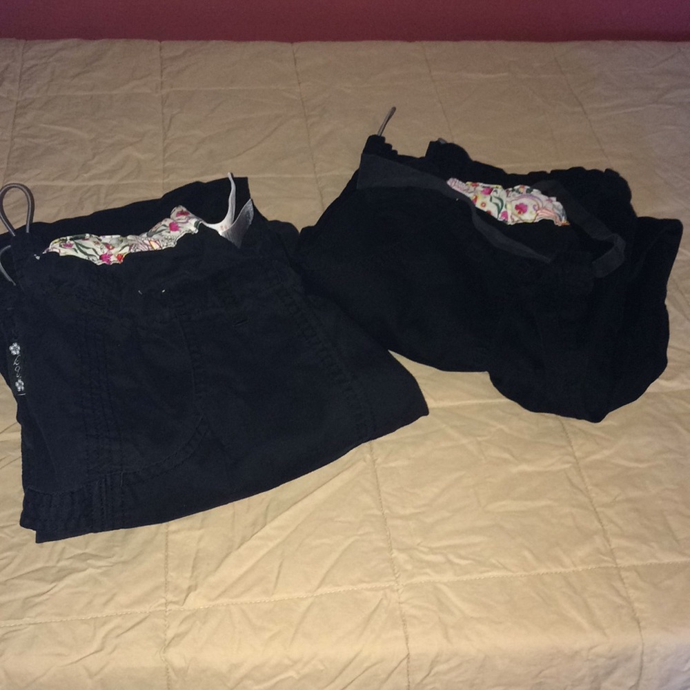Koi black scrub pants
